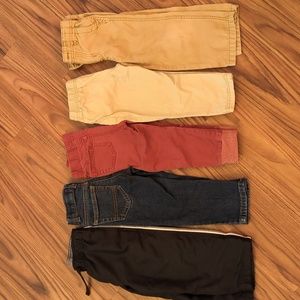 Toddler boys 3T pants lot (5 pairs)